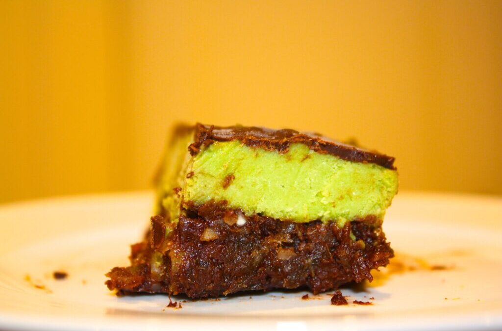 Raw Chocolate Mint Squares